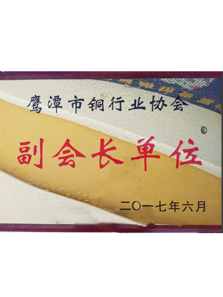 2017年鹰潭市铜行...